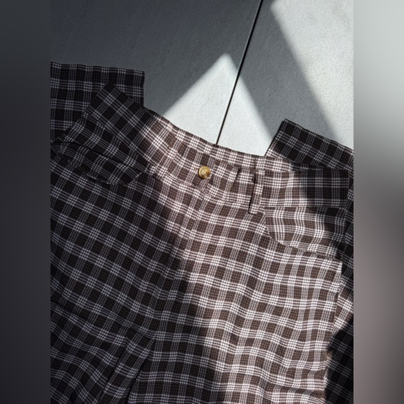 Plaid work pants - Picture 4 of 14